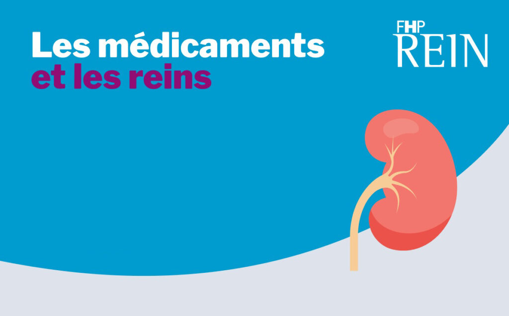 Les médicaments et les reins - Infographie
